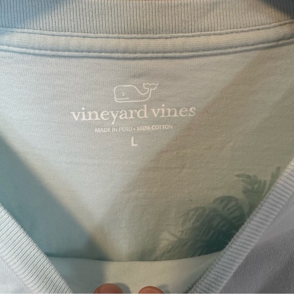Vineyard Vines Light Blue Long Sleeve Shirt - Picture 5 of 5